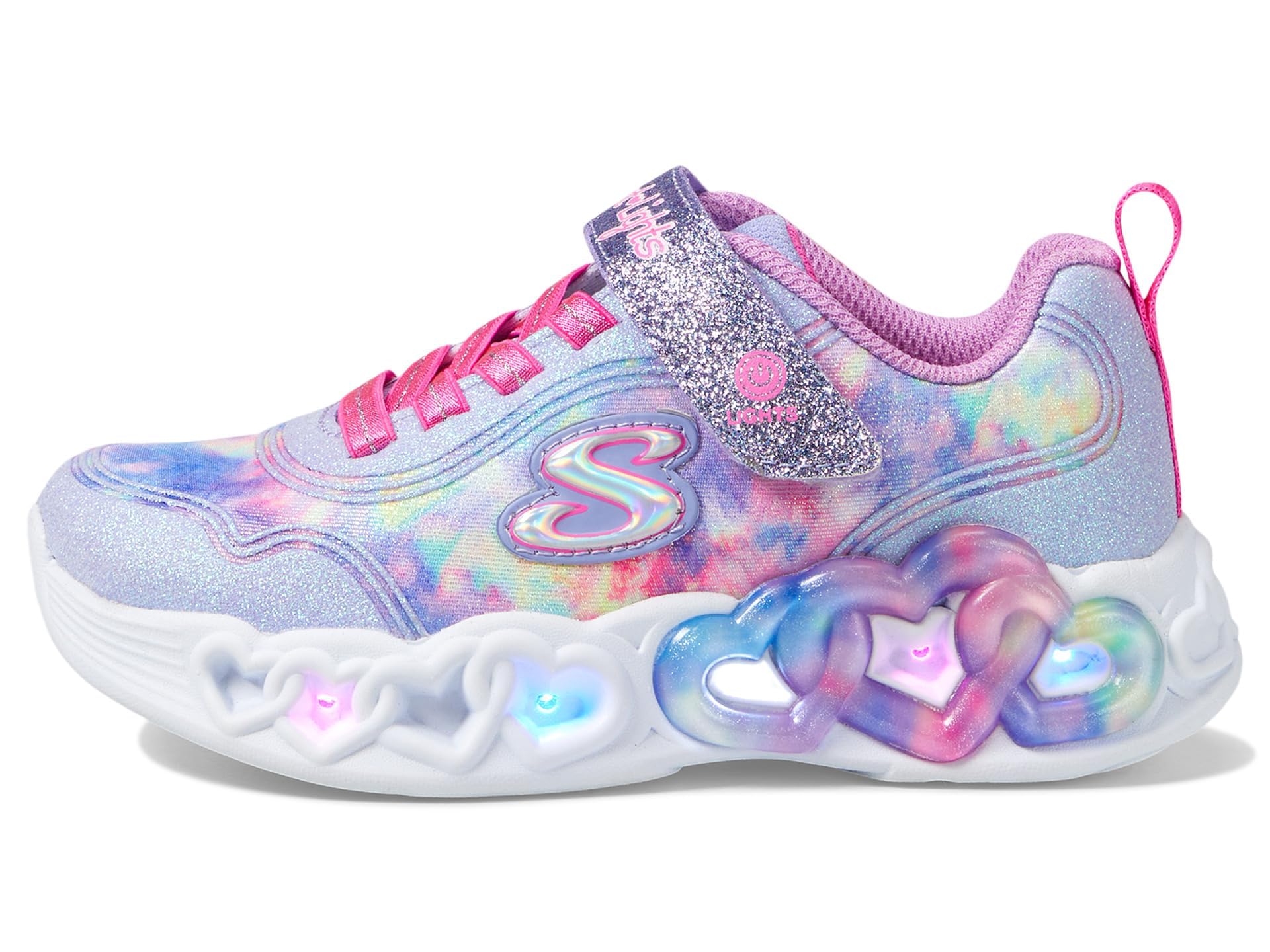 Skechers Girl's Infinite Heart Lights 303753L (Little Kid/Big Kid)