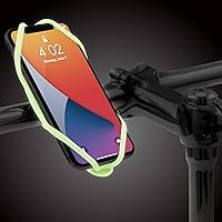 Bone Bike Phone Mount Handlebar, Universal Bicycle Phone Holder Motorcycle Cell Phone Holder for 4.7