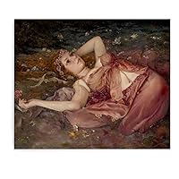 Arantza Sestayo Spanish Painter Illustrator Fantasy Classic Painting Art Poster (11) Canvas Painting Posters And Prints Wall Art Pictures for Living Room Bedroom Decor 24x20inch(60x50cm) Unframe-styl