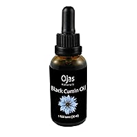 Pure Facial Oils for Use as Moisturizer or in the Oil Cleansing Method (Black Cumin Seed, 1 fluid oz - 30 mls)