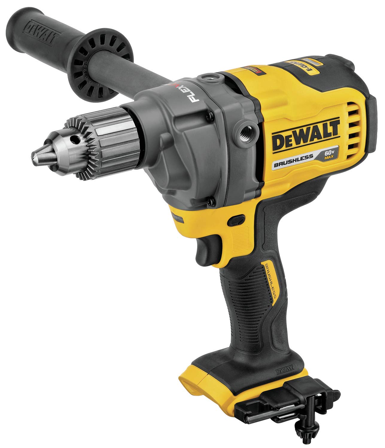 DEWALT 60V MAX* Cordless Drill For Concrete Mixing, E-Clutch System, Tool Only (DCD130B)