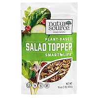 Smart Life Plant Based Salad Topper Vegan Friendly Gluten Free 16 oz Re-Sealable Pack