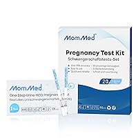 MomMed Pregnancy Tests,20-Count Individually-Sealed Pregnancy Test Strips,HCG Pregnancy Tests Early Detection,Clear HCG Test Results, Over 99% Accurate