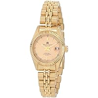 Charles-Hubert, Paris Women's 6635-GY Premium Collection Gold-Plated Stainless Steel Watch