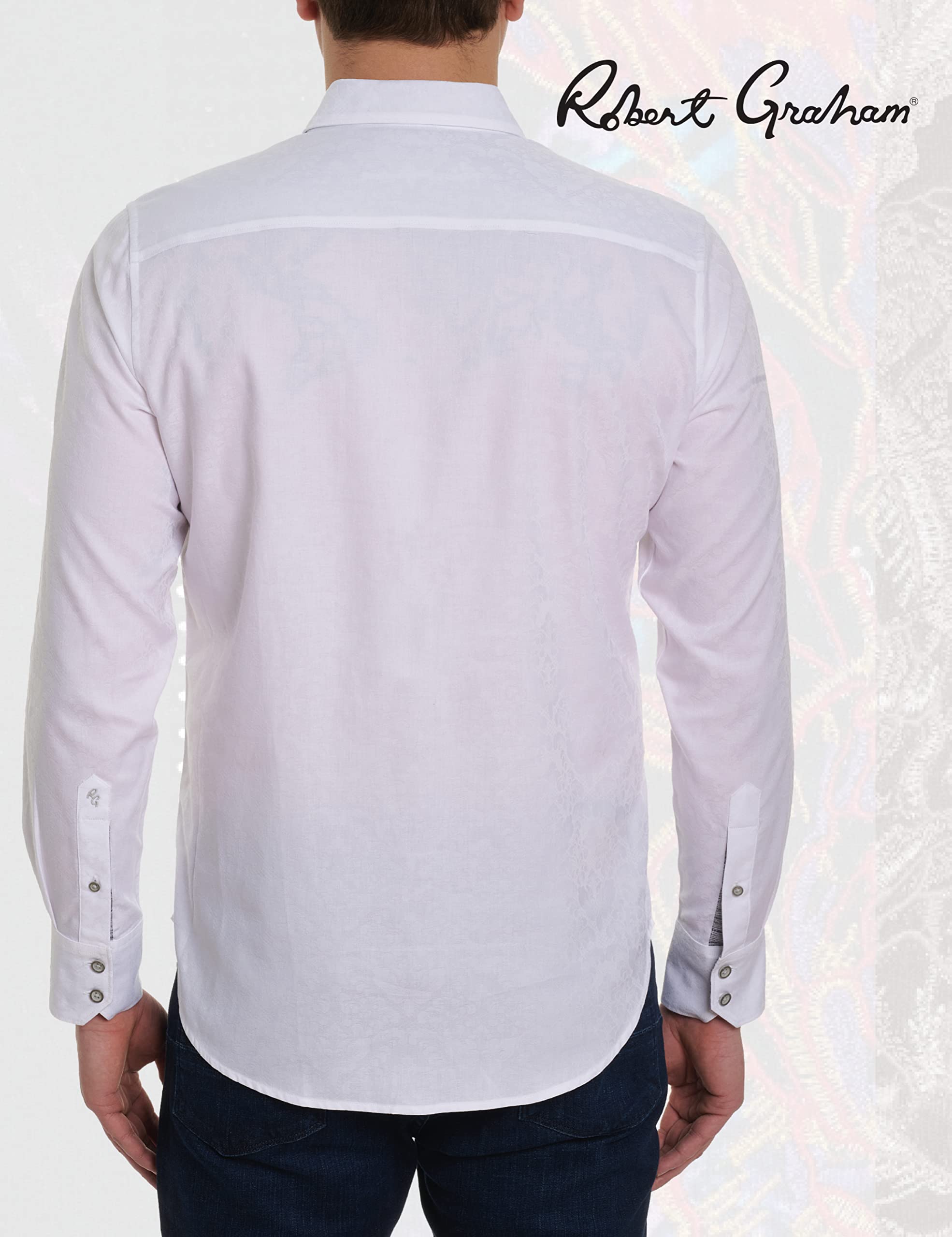 Robert Graham Men's Bayview, Cotton Button-up Long-Sleeve Shirt