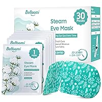 30Packs Steam Eye Mask for Sleeping, Disposable Heated Eye Masks, Self Heating Warm Compress for Eyes, Sleep Mask for for Home Spa Office Travel - Unscented