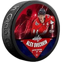 Alex Ovechkin Washington Capitals Unsigned Fanatics Exclusive Player Hockey Puck - Limited Edition of 1000 - Unsigned Pucks