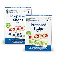 Learning Resources Prepared Slides Combo Set, 48 Specimens