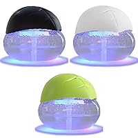 3-Pack Air Purifier - Water Air Purifiers Water Based Air Revitalizer Air Cleaner, Air Freshener with 7 LED Color Changing Mood Light for Home, Office, Room
