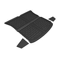 3D MAXpider Custom Fit Kagu Cargo Liner (Black) Compatible with Tesla Model Y 5 Seat 2020-2024 - Cargo Liner.