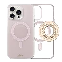 Sonix Case + Magnetic Ring (Gold) for MagSafe iPhone 15 Pro Max | Jelly Champagne