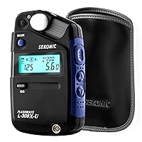 Sekonic L-308X-U Flashmate Light Meter (401-305) with Deluxe case