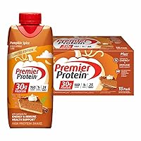 Premier Protein Shakes Pumpkin Spice 11 Fluid Ounce (Pack of 18)