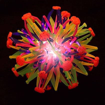 Expandable Breathing Ball | Magic Expandable Ball Toy Sphere | Colorful Inflatable Expanding Ball | Novelty Fidgets Autisms Sensory Toys & Amusements for Toddlers Kids Adults