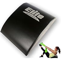 Elite Sportz Equipment Ab Mat – High Density Foam Sit Up Mats - Comfortable Workout Accessories for Upper & Lower Abs, Obliques & Back Support w/Band