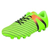 Vizari Impact Firm Ground Soccer Cleats for Kids - Lightweight & Durable Youth Soccer Cleats with Excellent Traction - Unisex Kids Soccer Shoes with Padded Heel & Anti-Stretch Lining