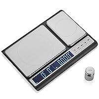 Culinary Kitchen Scale 10 kilograms x 0.01 Grams, Digital Food Scale with Dual Weight Platforms for Baking, Cooking, Food, and Ingredients