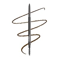 wet n wild Ultimate Brow Micro Eyebrow Retractable Pencil, Soft Brown, Ultra Fine 1.5mm Tip, Draws Tiny Brow Hairs