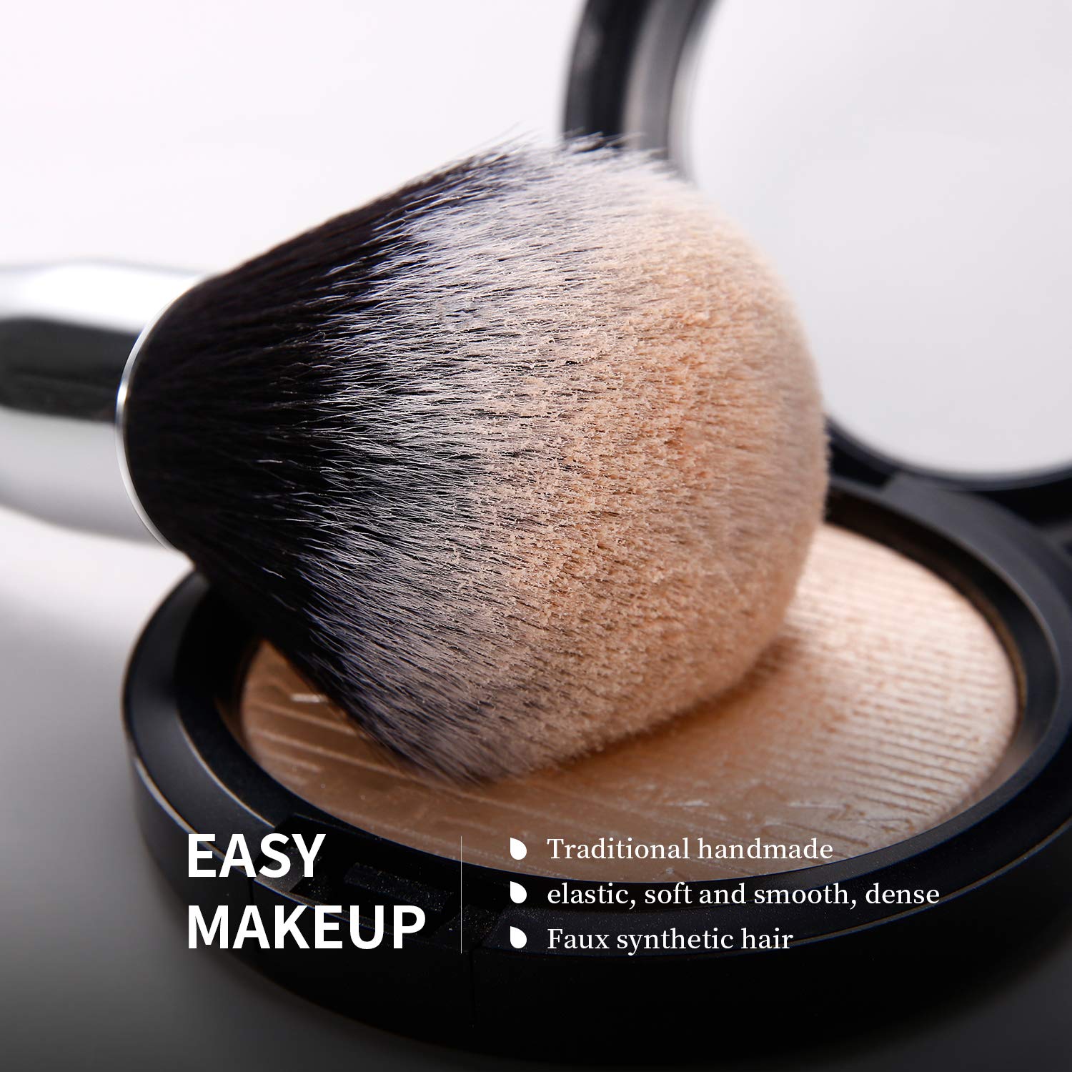DUcare Makeup Brushes Professional 32Pcs Make up Brushes Set Premium Synthetic Kabuki Foundation Blending Brush Face Powder Blush Concealers Eye Shadows
