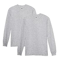 Adult Heavy Cotton Long Sleeve T-Shirt, Style G5400, 2-Pack