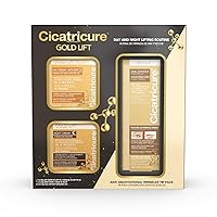 Gold Lift Anti Gravitational Wrinkles Skin Care Gift Set with Day Anti-Wrinkle Cream + SPF 30 , Night Anti-Wrinkle Cream & Dual Contour Eye and Lip Wrinkle Cream, 3 Piece Set
