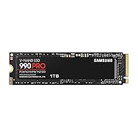 SAMSUNG 990 Pro 1TB Gen4 NVMe SSD 7450MB/s 6900MB/s R/W 1550K/1200K IOPS 600TBW 1.5M Hrs MTBF for PS5 5yrs