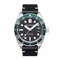 Spinnaker Mens 40mm Croft Mid Size Automatic Watch with Leather or Stainless Steel Srap SP-5100