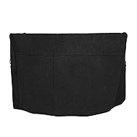 Sewing Equipment Dust Cover, MultiPurpose WearResistant Folding Sewing Machine Cover for Sewing Machine Accessories (Black)