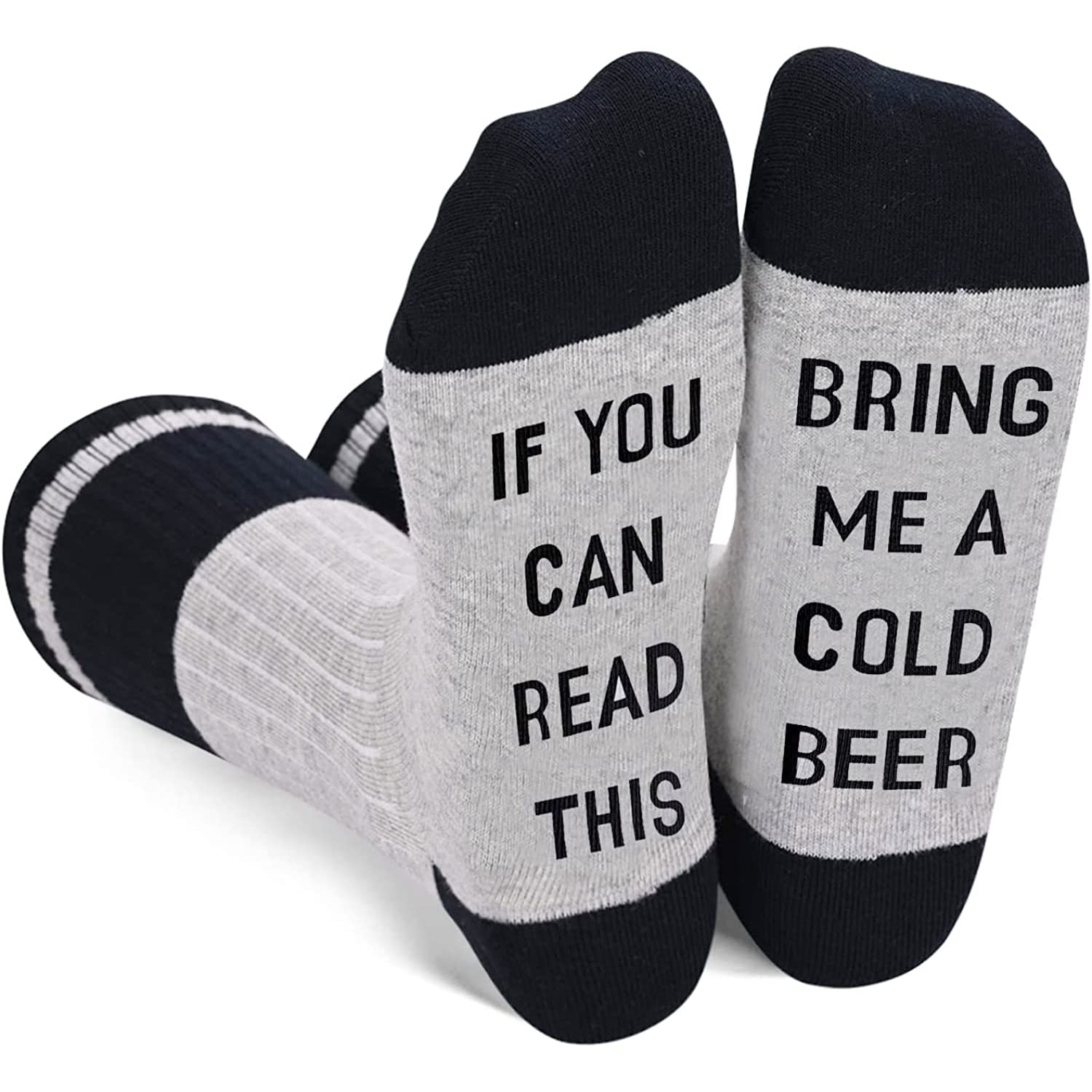 Zmart Funny Novelty Crazy Socks for Men, Gifts for Him, Stocking Stuffers for Teens