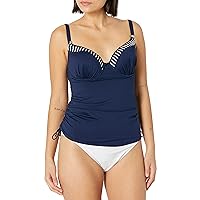 Fantasie womens San Remo Underwire Molded Gathered Tankini Top