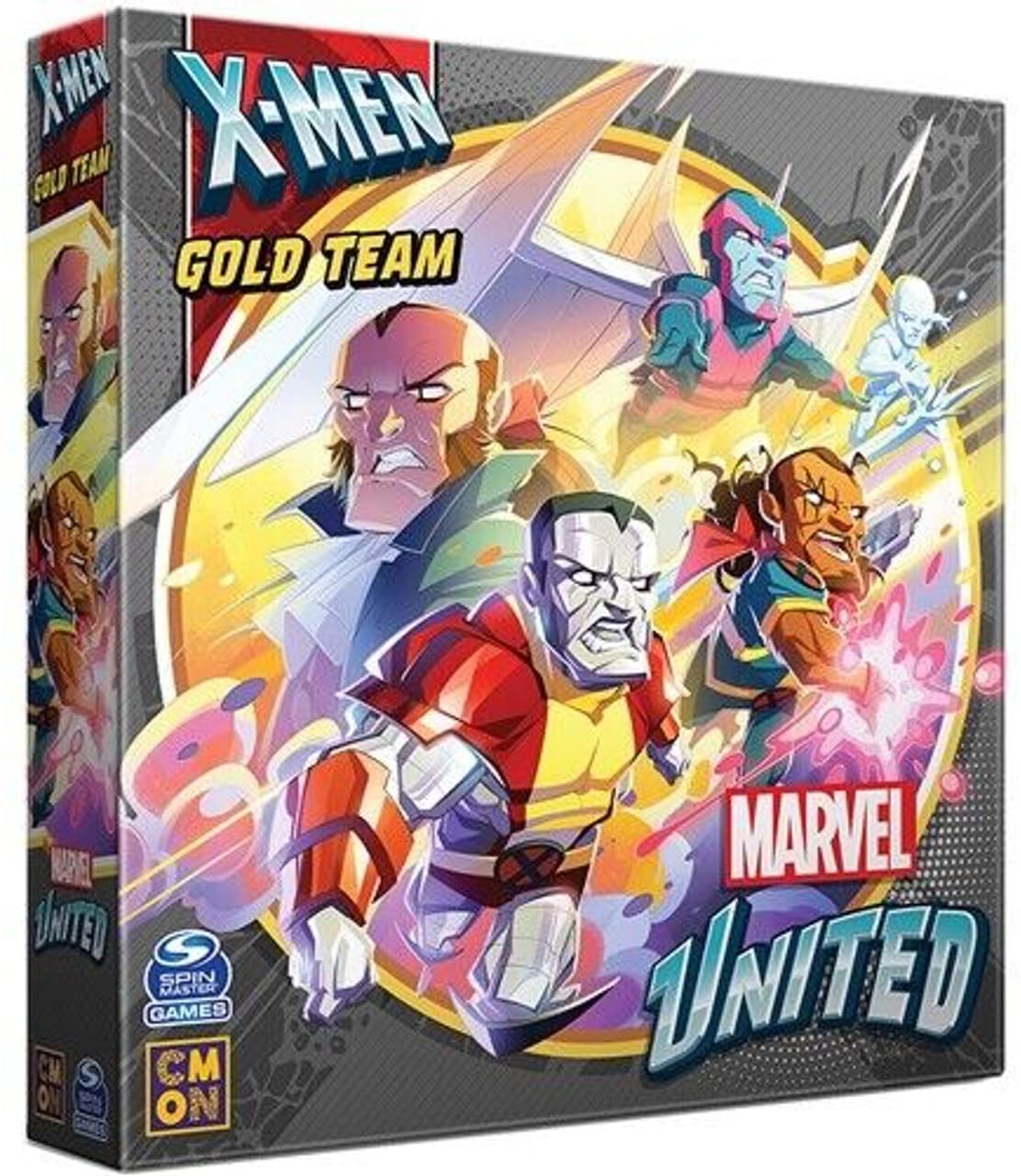Marvel United X-Men Gold Team Expansion | Tabletop Miniatures Game | Strategy Game | Cooperative Game for Adults and Kids | Ages 14+ | 1-7 Players | Average Playtime 40 Minutes | Made by CMON