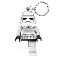 Lego Star Wars Stormtrooper Keychain Light - 3 Inch Tall Figure (KE12H)