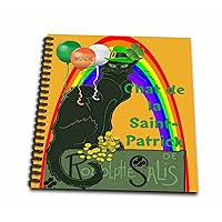 3dRose Chat De La St Patrick De Rodolphe Salis Fun - Drawing Books (db_357114_2)