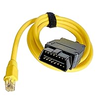 New 2M Ethernet to OBD Interface Cable E-SYS ICOM Coding F-series for BMW ENET