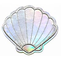 Nipitshop Patches Mermaid Seashells Sea Animal Cartoon Kids Embroidered Iron On Patch for Clothes Backpacks T-Shirt Jeans Skirt Vests Scarf Hat Bag