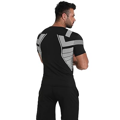 5Pcs Men's Compression Pants Shirt Top Long Sleeve Jacket Athletic