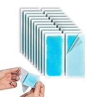 Sports Summer Cooling Patch, 20 Pack Cooling Patches for Fever Summer Cooling Relief for Kids Adult Sports Cooling Patch Portable Cooling Patch