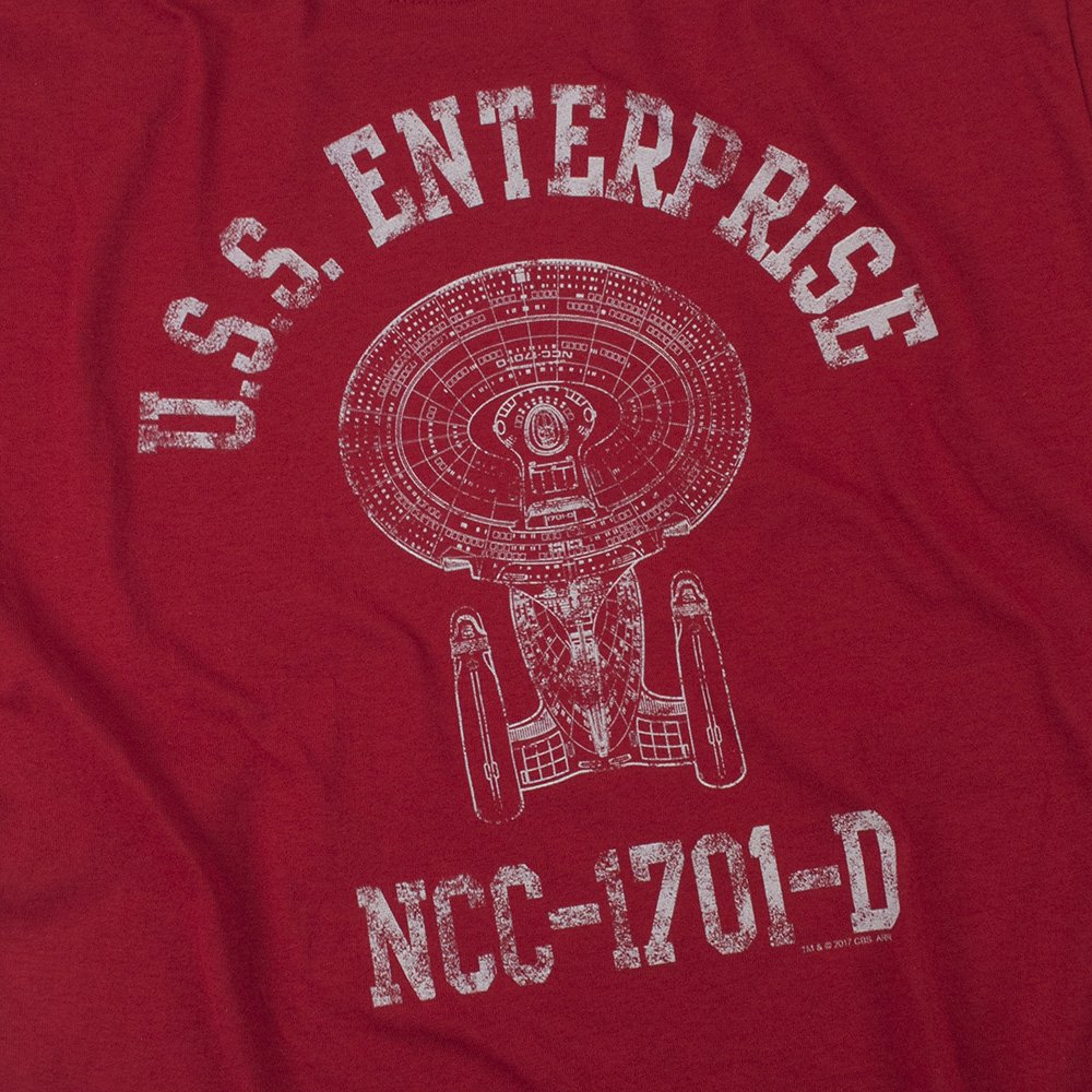 Popfunk Classic Star Trek USS Enterprise T-Shirt & Stickers