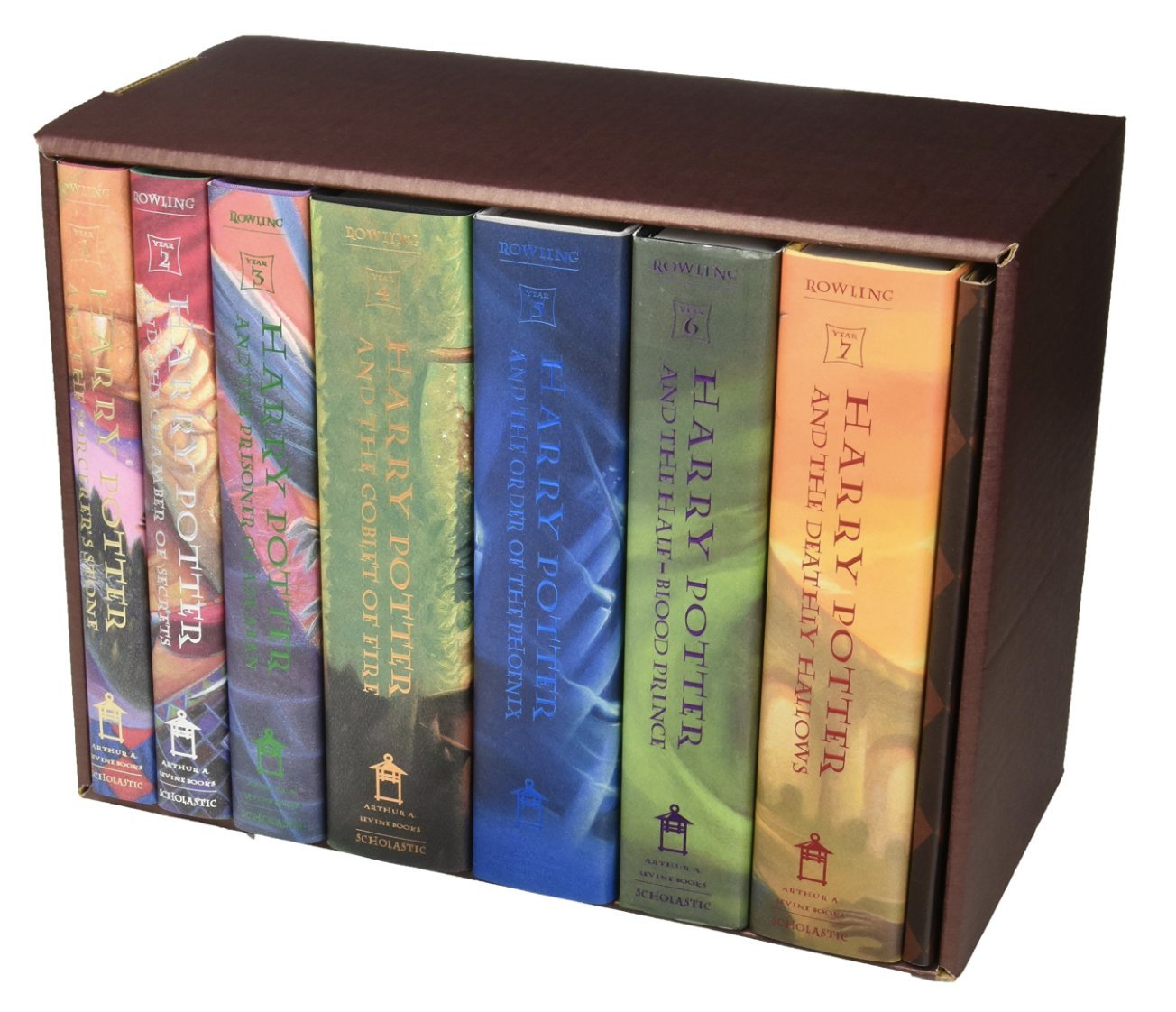 Harry Potter Hardcover Limited Edition Boxed Set: All 7 Books in Chest BRAND NEW