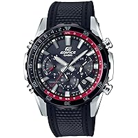 Casio Edifice EQW-T670PB-1AJF Men's Wristwatch, Radio Solar, Black, Wristwatch, radio wave solar