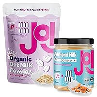 Instant Oat Milk Powder & Unsweetened Almond Milk Concentrate Bundle by JOI
