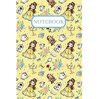 Beauty & The Beast Belle Notebook: Notebook to record all your important notes. Perfect for kids, school, work or business. Size 6x9. Beauty & The Beast Belle Notebook: Notebook to record all your important notes. Perfect for kids, school, work or business. Size 6x9. Paperback