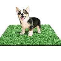 23.7 x 19.7 inches Artificial Grass Turf for Dogs, Fake Grass Potty Training Mat for Dogs, Puppy Turf Pee Pad on Indoor and Outdoor
