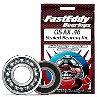 FastEddy Bearings Compatible with OS AX .46 Sealed Bearing Kit