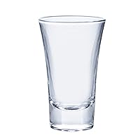 Toyo Sasaki Glass P-01143 Cold Sake Glass, Sake Cup, Tenkai 60 (Sold by Case), Dishwasher Safe, Made in Japan, Approx. 2.0 fl oz (60 ml), Pack of 144, Clear