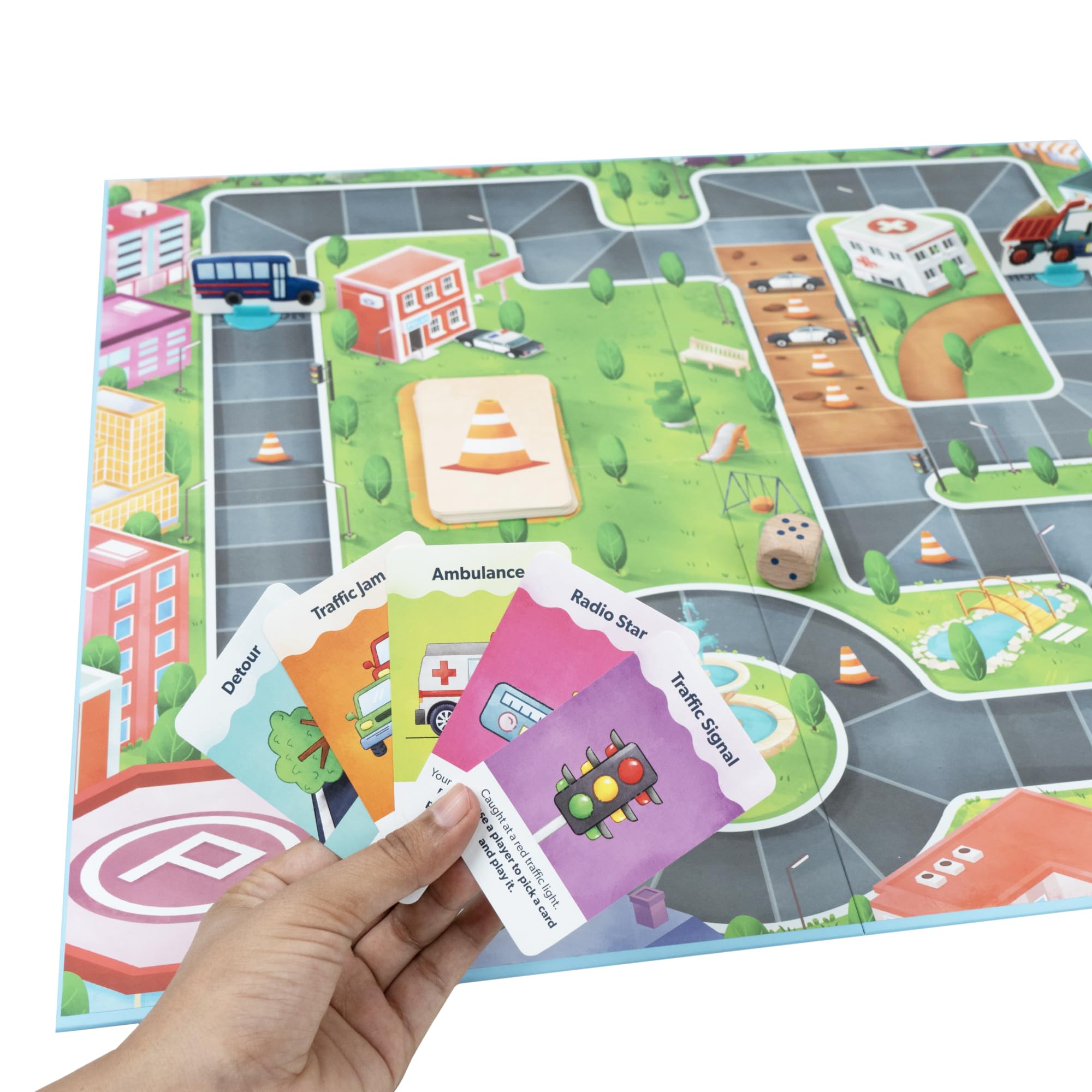 Strategic Board Games & Puzzles for Kids | Chaos Commute - LoveDabble | Board Games for Kids & Adults | Board Games for Family Night| 2+Players | Gifts for Boys and Girls | for Ages 6+ Years