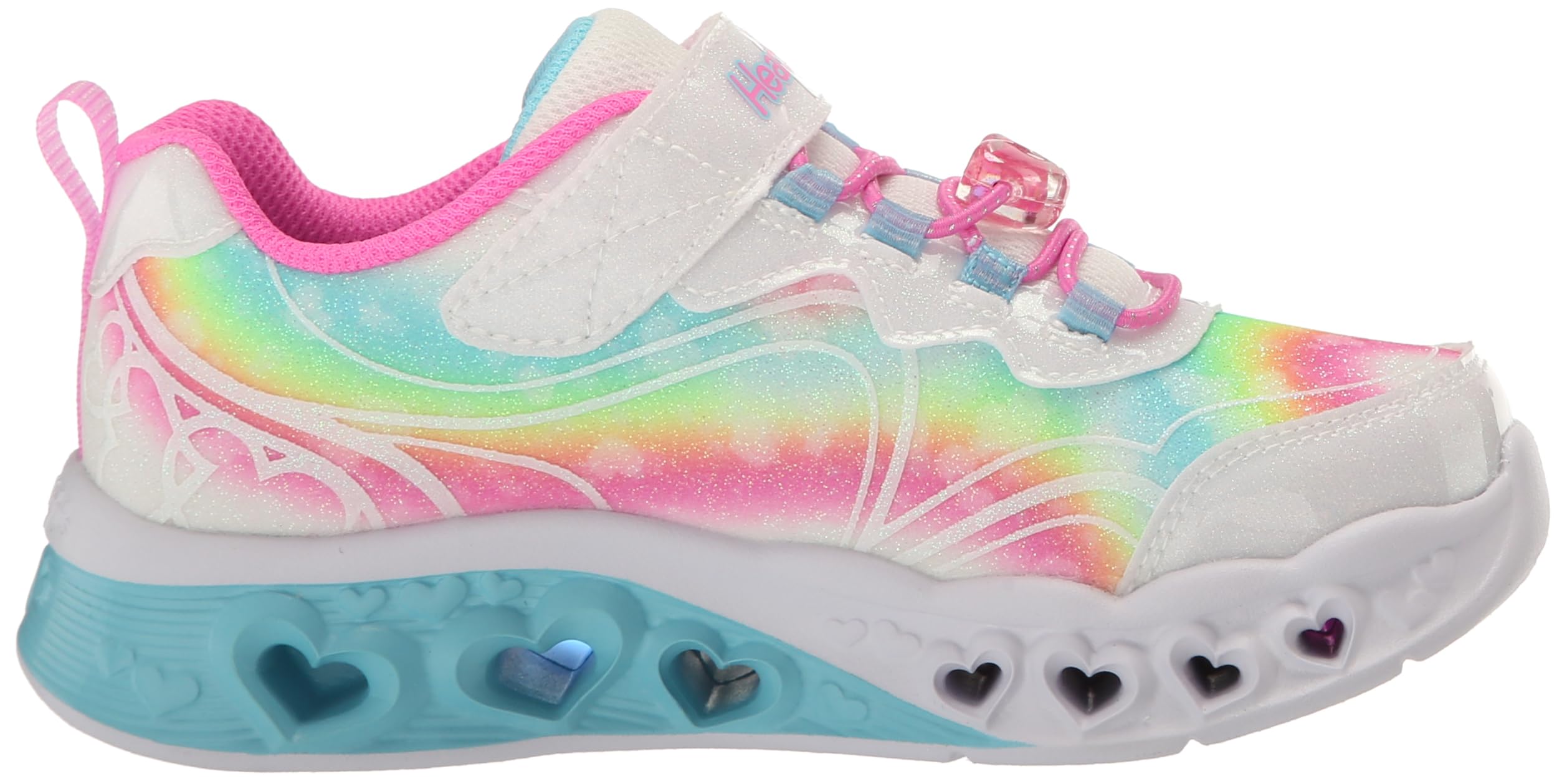 Skechers Unisex-Child Flutter Heart Lights-Groovy Sneaker