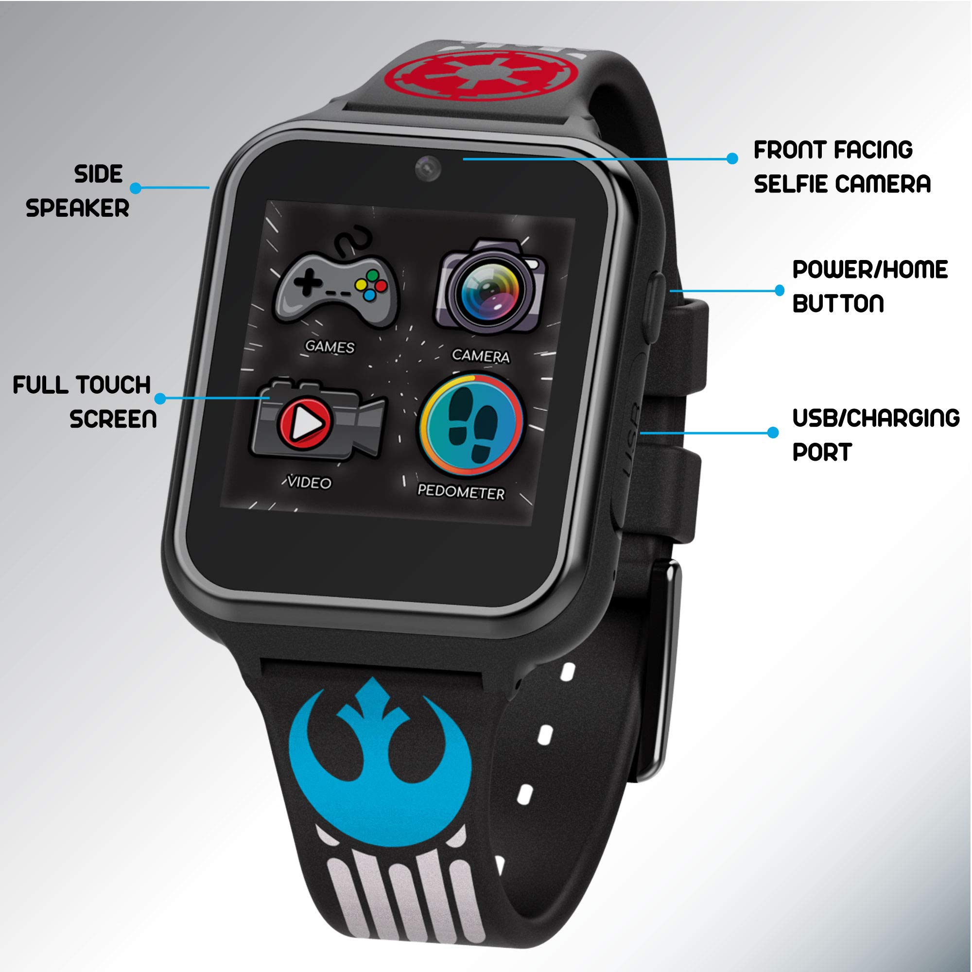 Star Wars Touch Screen Interactive Smart Watch (Model: STW4010AZ)