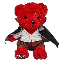 7.48-in Red Bear Plush Stuffed Toy Figure, Soft Bear Animal Stuffed Plush Pillow, Indoor Plushies Decor, for Movie Fans and Girls Boys Beautifully Gifts