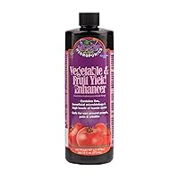 Fruit and Vegetable Plant Growth Yield Enhancer Supplement for Sale in California, Use with Any Feeding Systems Including Hydroponics or Soil, 16 Ounces
